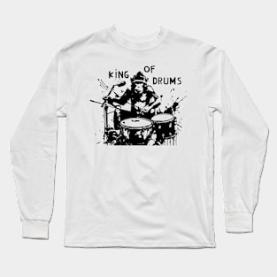 king of drums Long Sleeve T-Shirt